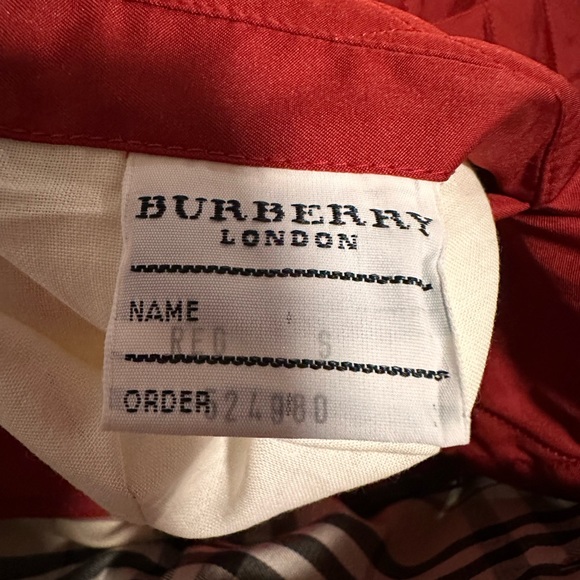 Burberry Bomber Jacket in Red size S - Picture 7 of 16